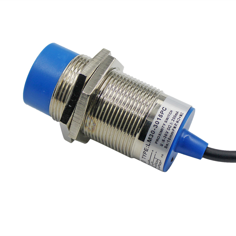 LM30-3015PC M30 PNP Output Ip67 Waterproof Metal Inductive Proximity Sensor Switch