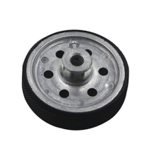 perimeter 200mm (shaft diament 8mm) A set of two wheels aluminum hub encoder wheel