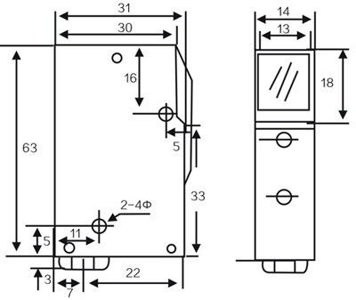G33 Infrared ray Photoelectric Switch Sensor