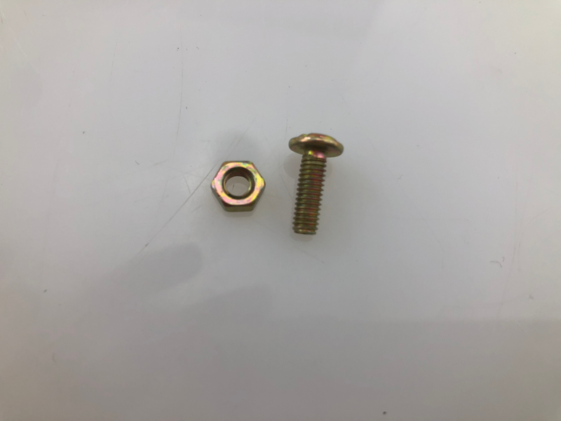 M4 screws and nuts for C45 guide rail 35mm MCB