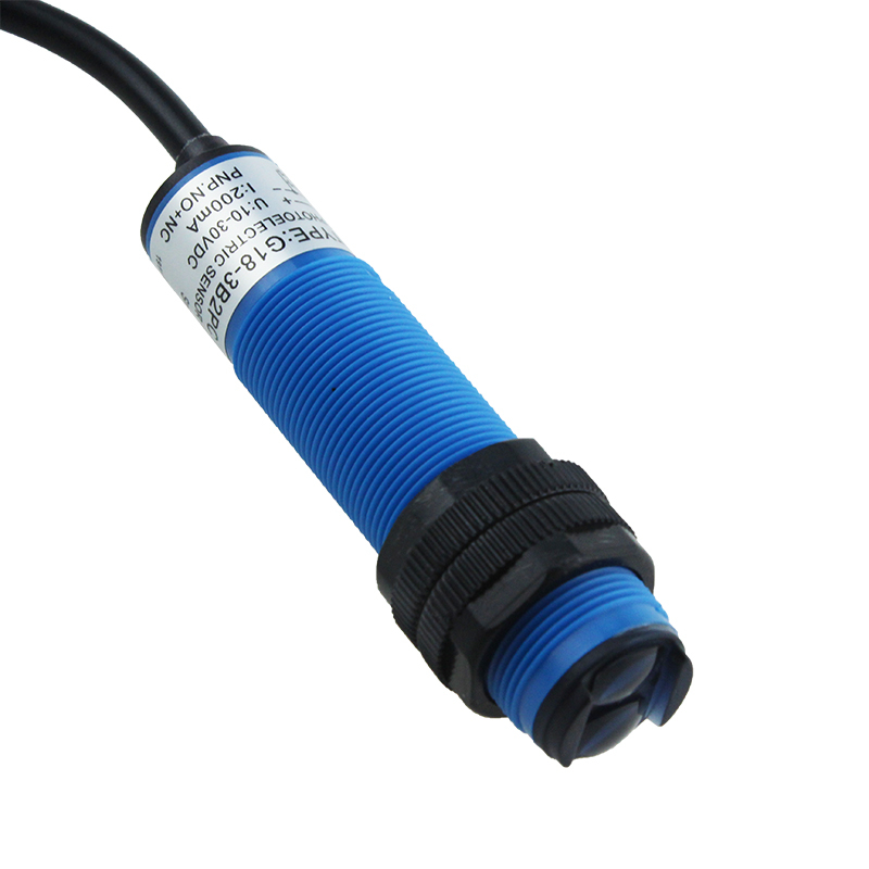 G18-3B2PC Retroreflective Photoelectric Digital Beam Photocell Sensor