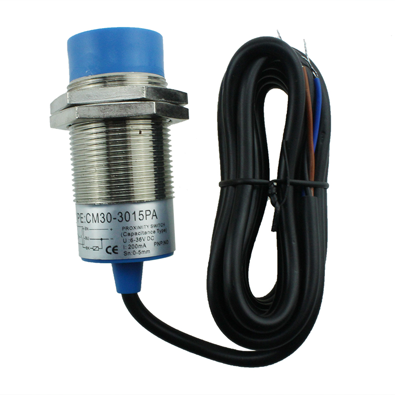 Hot Sale CM30-3015PA CR30-15DP 15mm PNP NO Capacitive Sensor