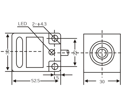 LMF7 Inductive proximity switches sensors