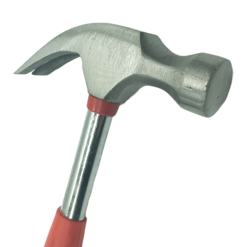Steel Handled Claw Hammer Head Household Safety Nail Pulling Hammer HA-A2