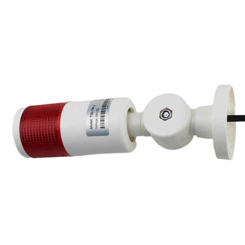 T50-1W-J USB LED Warning Light 1 Layer Red With Sound Flash Tower Light