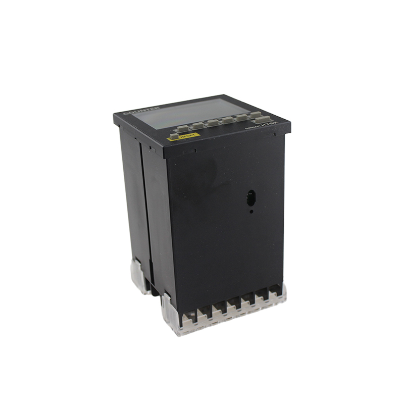 Omron H7BX-A DIN 72×72 mm Multifunction Counter with a Bright,Easy-to-view, Negative Transmissive LCD.