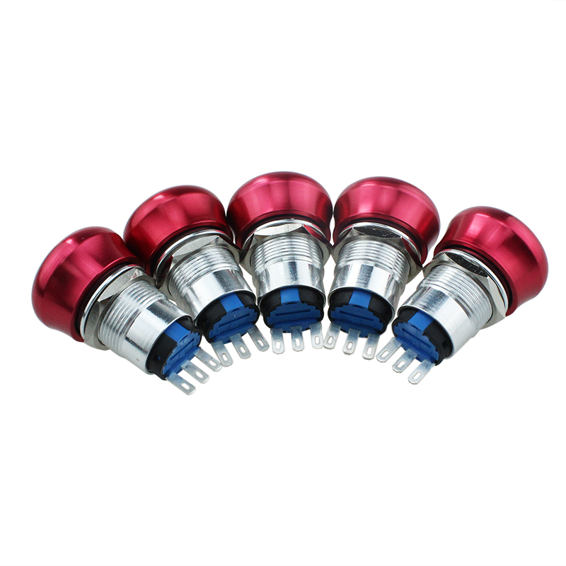 19mm Momentary E-stop Mushroom Push Button Switch