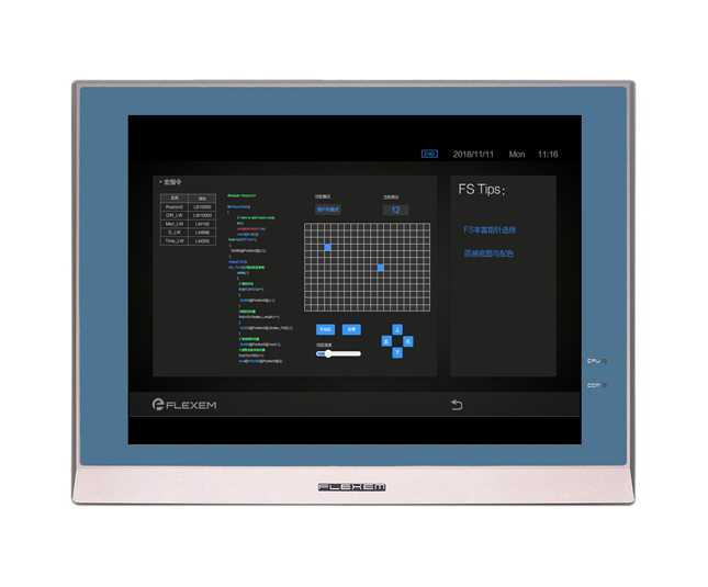 Flexem FE9150M HMI Human Machine Interface 15” 4:3 TFT LCD Resistive Touchscreen