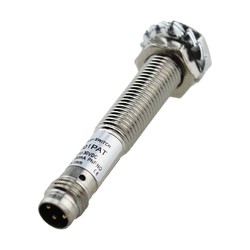 LM8-3001PAT DC6-36V 1mm Flush PNP NO Proximity Alarm Proximity Detector