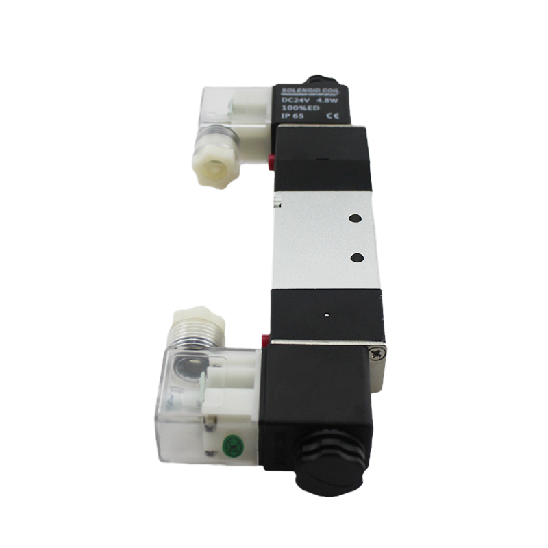 solenoid valve 4V200 Series 5/2 way IP65 AC220V,AC110V, AC24V, DC24V, DC12V