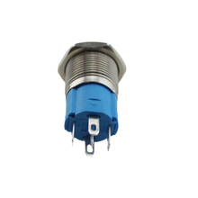 ABS16S-P11Z-E-R-24 16mm metal push button stainless Steel DC24V