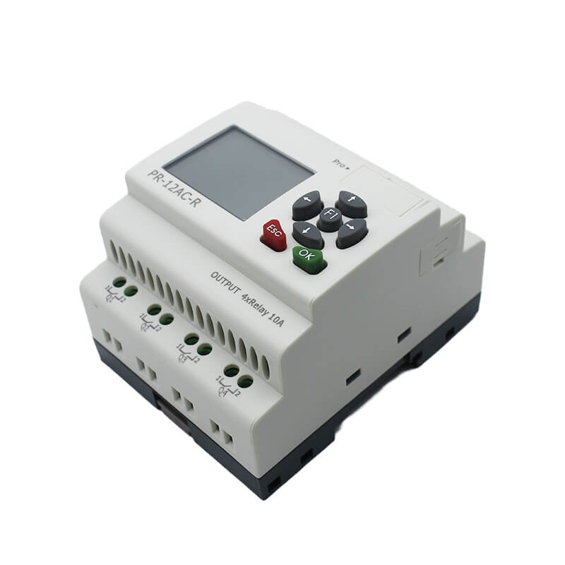 Programmable logic controller Micro PLC PR12-AC-R RIEVTECH Mini PLC with Non-expandable 