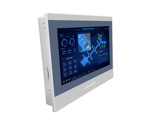 Flexem FE7100W 10.1” 16:9 TFT LCD Resistive Touchscreen Human Machine Interface HMI