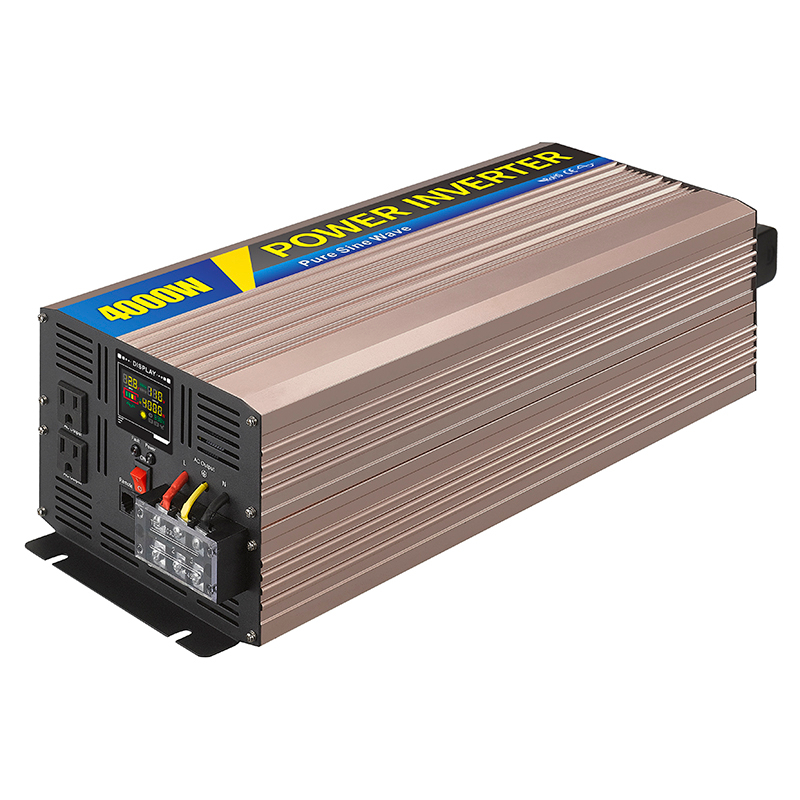 Pure Sine Wave Inverter SGPE4000w 12/24/48VDC (Color Display And Remote Control Is Optional)