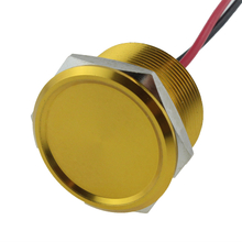 Piezo Push Waterproof Flat Head 1NO Button Touch Latching 24V Ip68 Piezo Switch