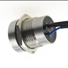 IP68 IP69K PZ19 illuminated flat piezo push button