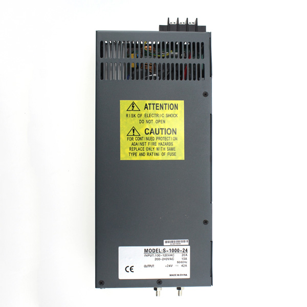 S-1000-24 High Quality 1000W 24VDC SMPS Switching Power Supply