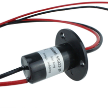 SR022-2P 30A Electrical Rotary Joint Capsule Slip Ring