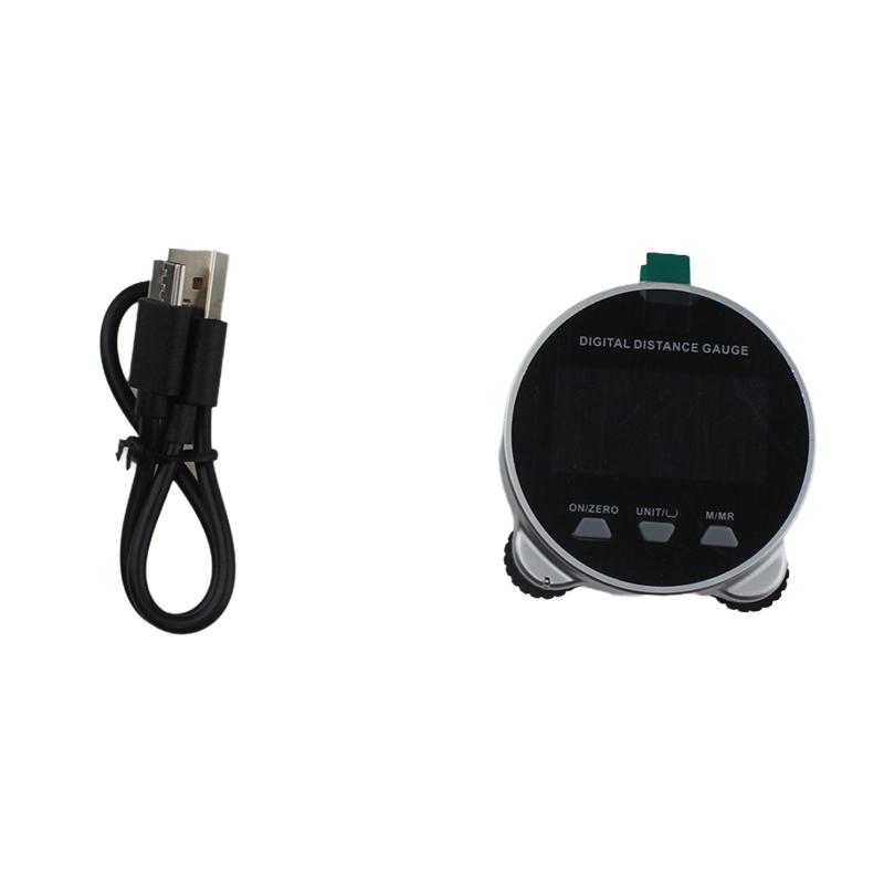 Digital Tape Measure with LCD Display Type-C Rechargeable Length Measuring Tool for Flat And Curved Surfaces