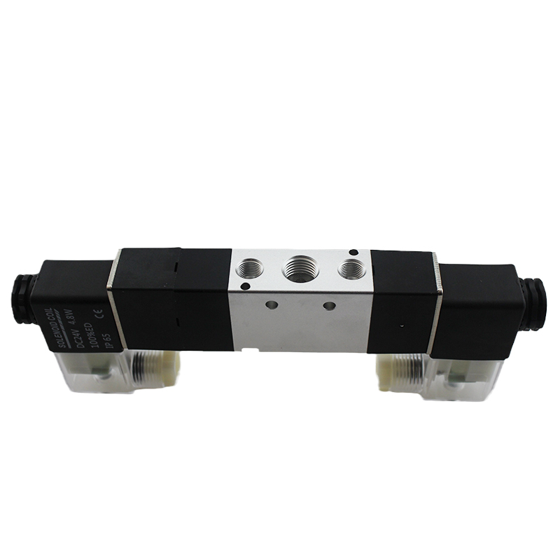 solenoid valve 4V200 Series 5/2 way IP65 AC220V,AC110V, AC24V, DC24V, DC12V