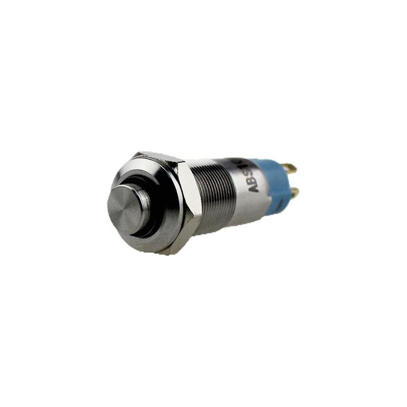 10mm Waterproof LED Flat High Head Metal Push Button Switch