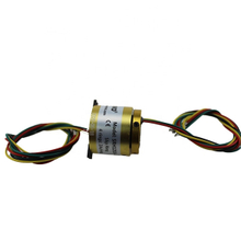 high quality for pneumatic rotating shaft installation with 4 rings of hollow shaft slip ring