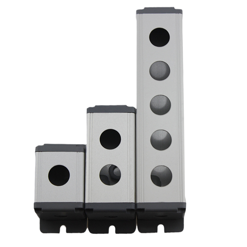 19mm Multiple Sizes Waterproof Aluminium Alloy Metal Push Button Switch Box Outdoor Power Control Box