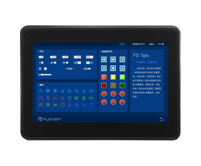 Flexem F010 HMI 9.7” 4:3 TFT LCD Multi-touch Capacitive Touchscreen
