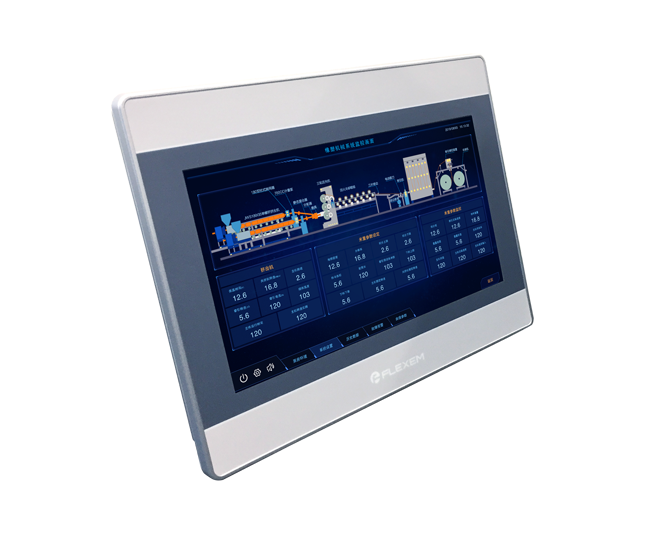 Flexem FE6100M HMI 10.1” 16:9 TFT LCD Resistive Touchscreen Human Machine Interface Resolution 1024×600