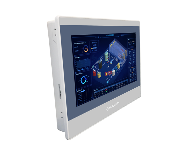 Flexem FE6100W HMI 10.1” 16:9 TFT LCD Resistive Touchscreen Human Machine Interface Resolution 1024×600