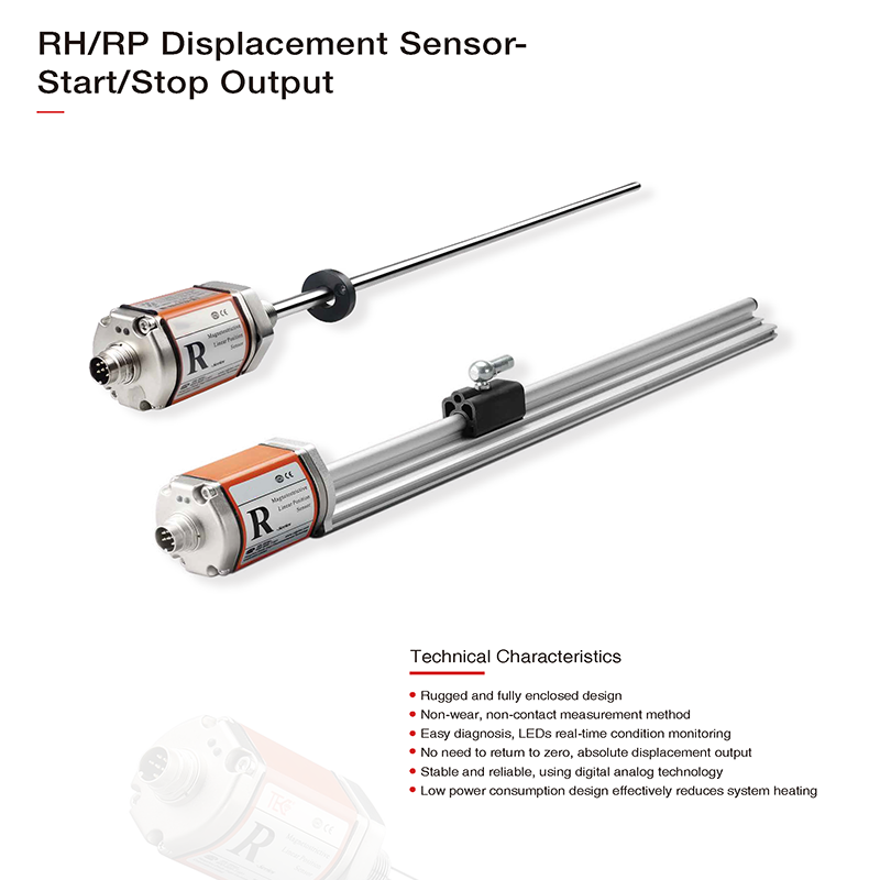 RH/RP Displacement Sensor-StartStop Output Magnetostrictive Displacement Sensor