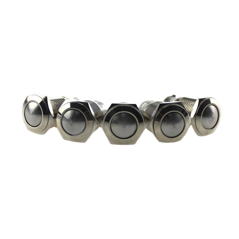 ABS16S-Q11 16mm ball head momentary metal push button switch