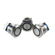 M22 JS22F-11E/24V/Selevator equipment waterproof LED Metal push button