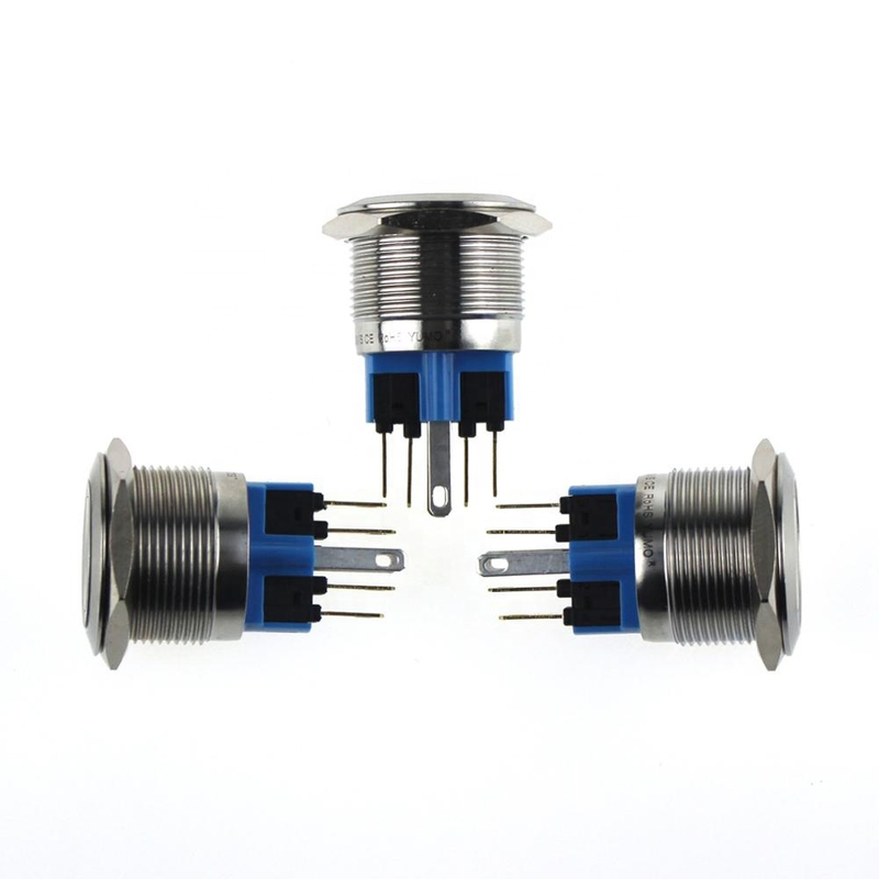 JS22F-11-E-B-24V-S medical treatment elevator equipment micro switch waterproof Metal push button