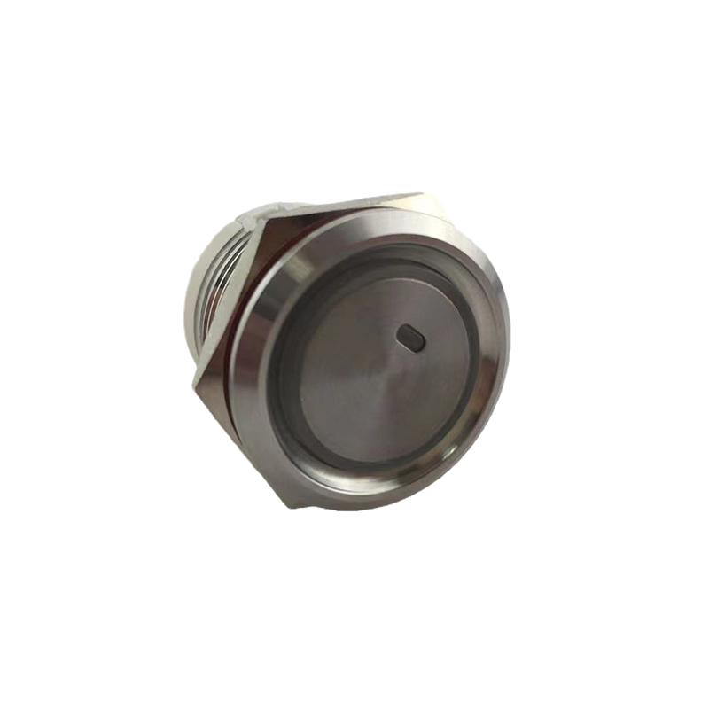 22mm 16A Metal Push Button Switch Waterproof IP65 Momentary with Green LED Light