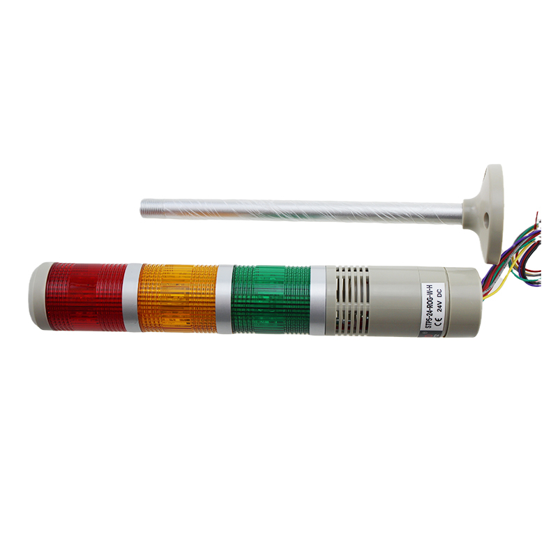 STP5-24-ROG-W-H 50mm Buzzer 24VDC 3layer LED Signal Tower Flashing Warning Light