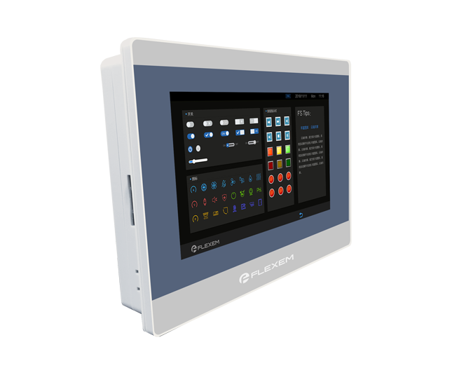 Flexem FE9070WE 7” 16:9 TFT LCD Resistive Touchscreen HMI