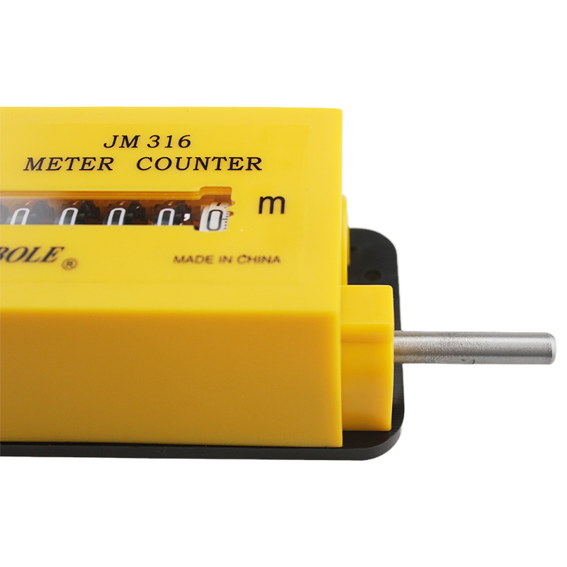 Meter Counter JM 316 Clockwise/Anti Clockwise mechanical meter counter with wheel