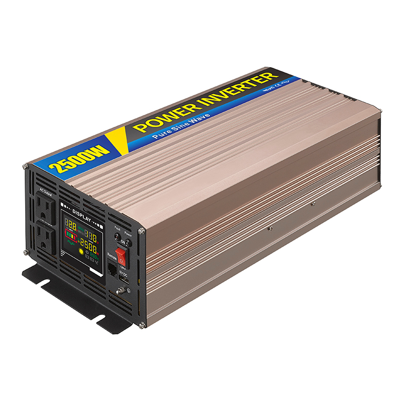 Pure Sine Wave Inverter SGPE 2500w 12/24/48VDC (Color display and remote control is optional)