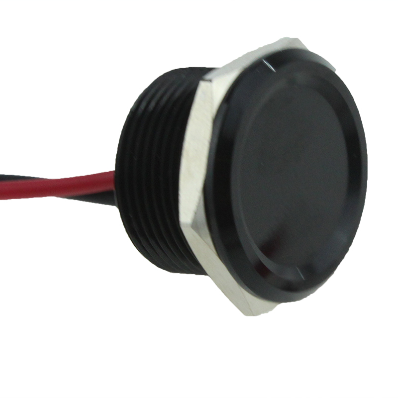 YD19-10BL High Quality Waterproof Piezo Switch Aluminum Piezo Switch