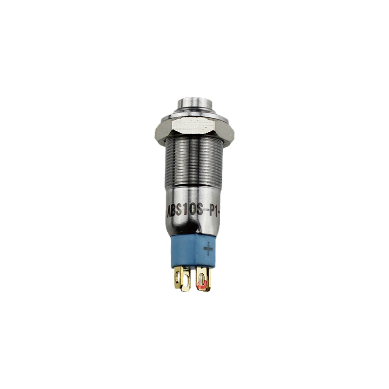 10mm Waterproof LED Flat High Head Metal Push Button Switch