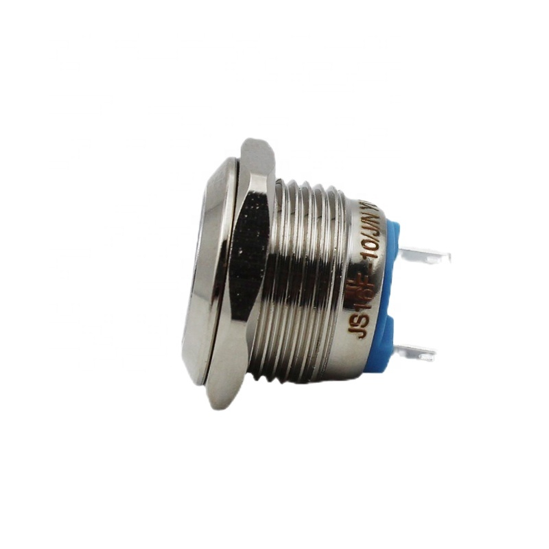 JS16F-10JN waterproof push button switch push on off switch push button start switch