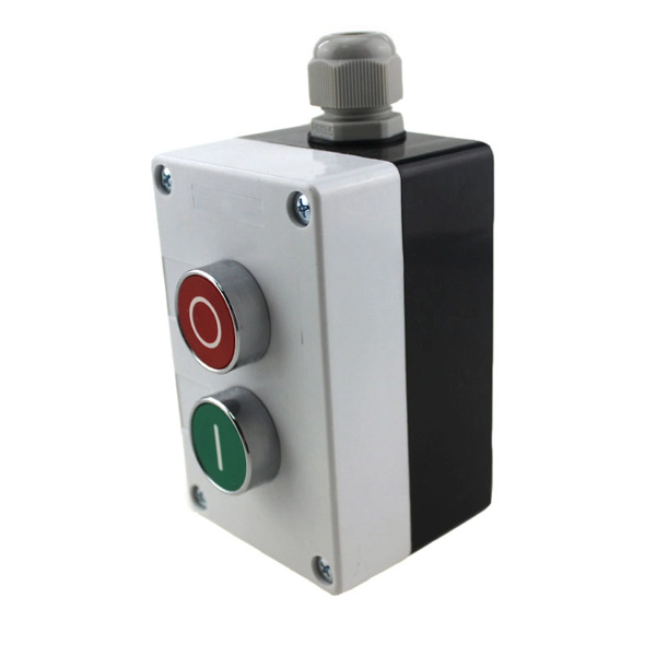 Control Box LAY5 Series 2 Spring Return Push Button 