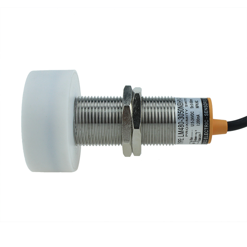 LM480-3050NBHY-R Non Flush Type Normally Close 3core Silicon Wire Inductive Sensor