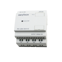 Rievtech Micro PLC Economic Type Programmable Relay PR-12DC-DA-R-E Mini PLC with Non-expandable 