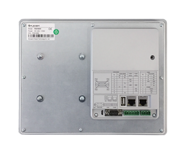 Flexem FE9100M HMI Human Machine Interface 10.1" Resistive Touchscreen