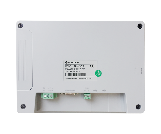 Flexem FE9070WE 7” 16:9 TFT LCD Resistive Touchscreen HMI