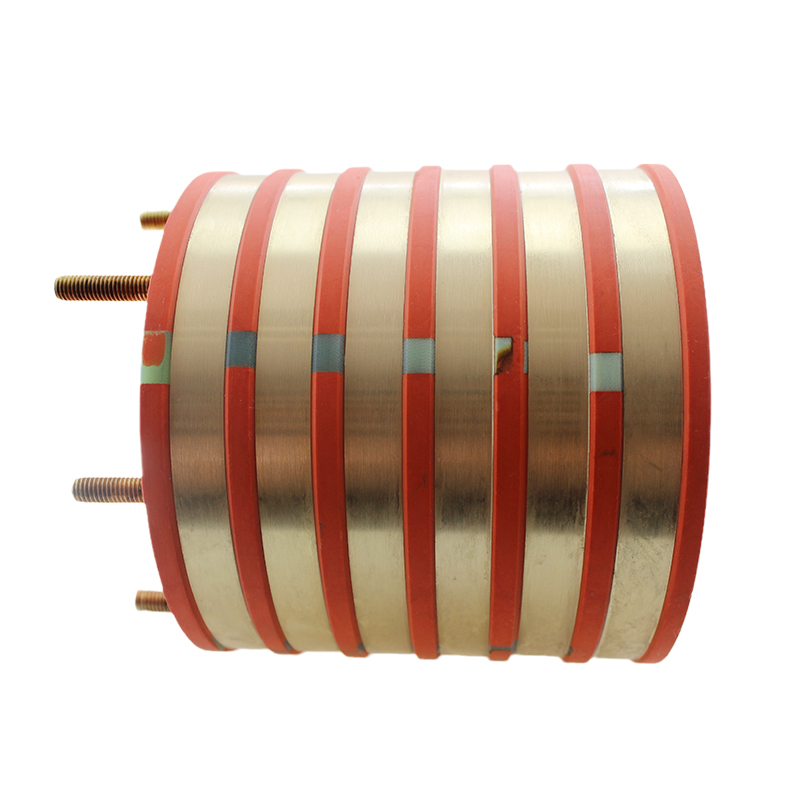 Factory Price Electrical Manufacturers SRS75K160142-6T Carbon Brushes Collector Rotary Joint Slip Ring