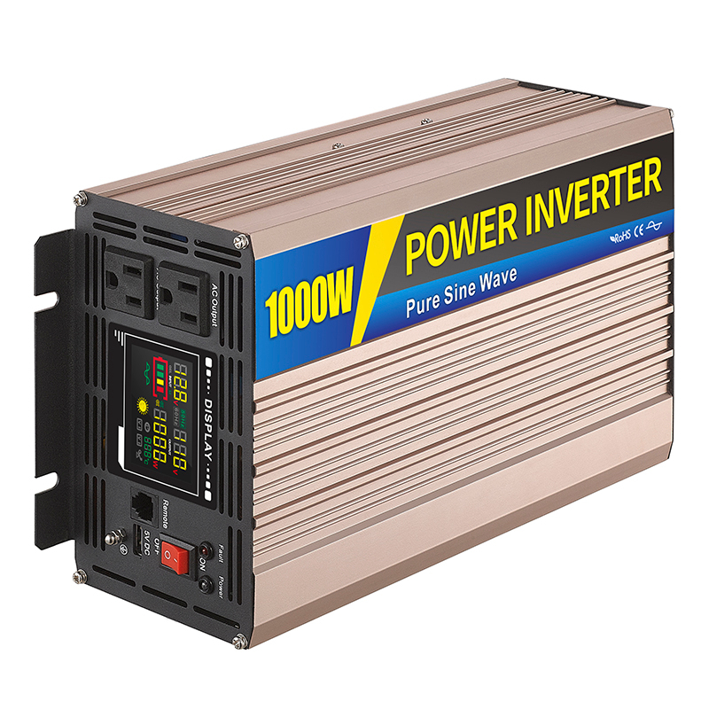 Pure Sine Wave Inverter SGPE 1500w 12/24/48VDC (Color display and remote control is optional)