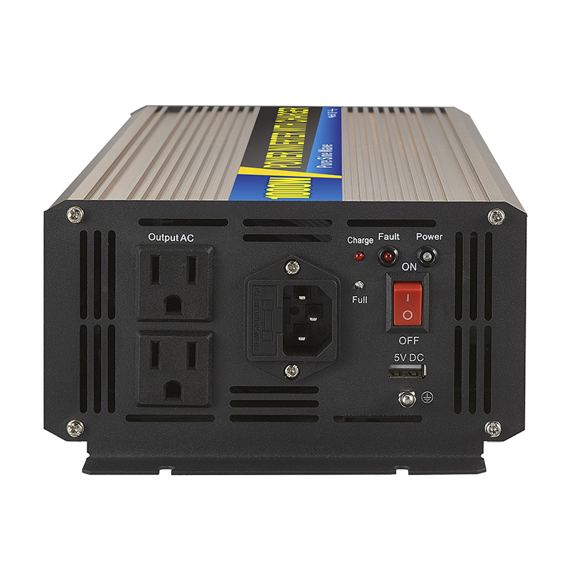 SGPC 1000W Pure Sine Wave Inverter With UPS Inverter 12V 220V Solar Inverter Battery Charger High Frequency